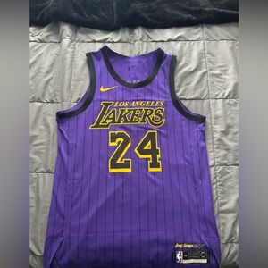 Authentic Kobe Bryant Lakers Jersey Lore Series Kobe #24